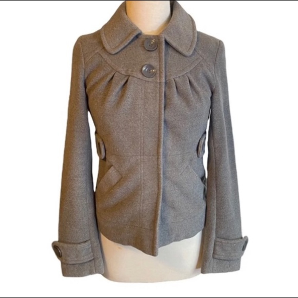 Tulle Brand Grey crop Jacket